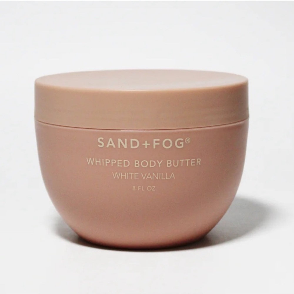 Sand + Fog Whipped Body Butter White Vanilla 8Fl Oz